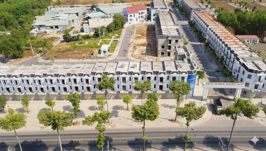 Dãy nhà phố hoàn thiện